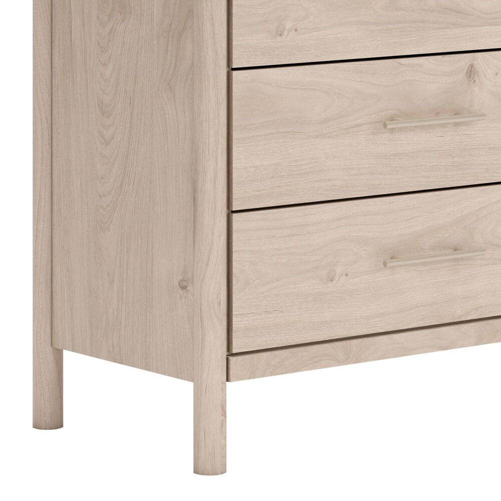Ashley Cadmori Dresser and Mirror in Brown and White, , large