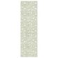 Dalyn Rug Company Soft Essentials Floral Celery 2"3" x 7"6" Indoor/Outdoor Runner, , large