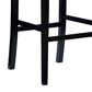 Linon Home Decor Corey Bar Stool in Black, , large