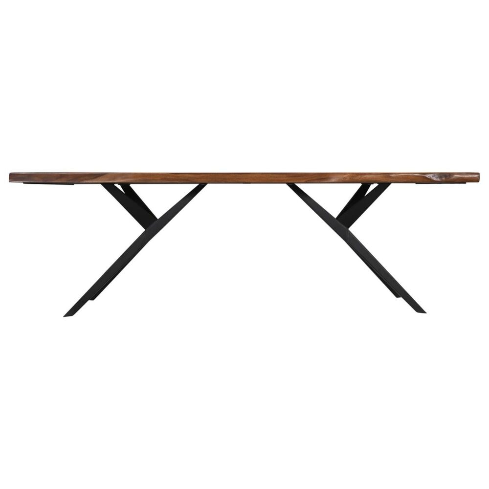 Home Trends &amp; Design Austin Loft/Essex 8-Piece Dining Set in Brown, , large