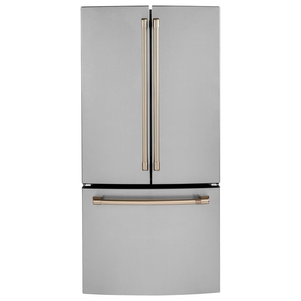 Cafe Refrigerator Handle Kit in Brushed Bronze, , large