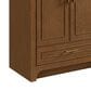 37B Lucerne 60" Double Bathroom Vanity in Dark Maplewood with Marble Top and Backsplash, , large