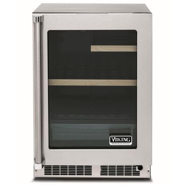 Viking Range Professional 24" Glass Door Undercounter Refrigerator, , large