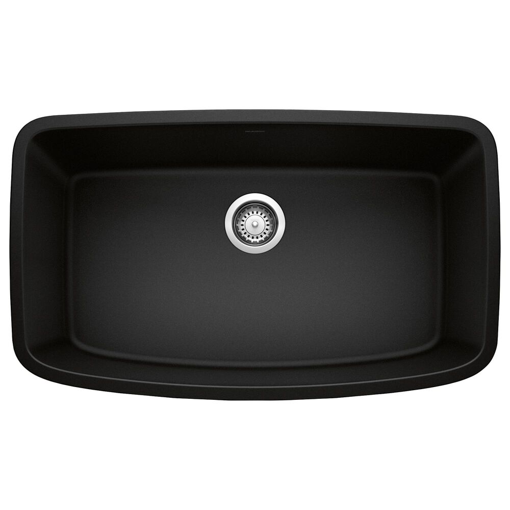 Blanco Valea Super Single Sink in Coal Black, , large
