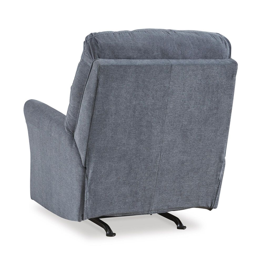 Ashley Marleton Manual Recliner in Denim, , large