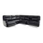 MotoMotion 6-Piece Leather Power Reclining Sectional with Power Headrest in Maverick Blackberry, , large