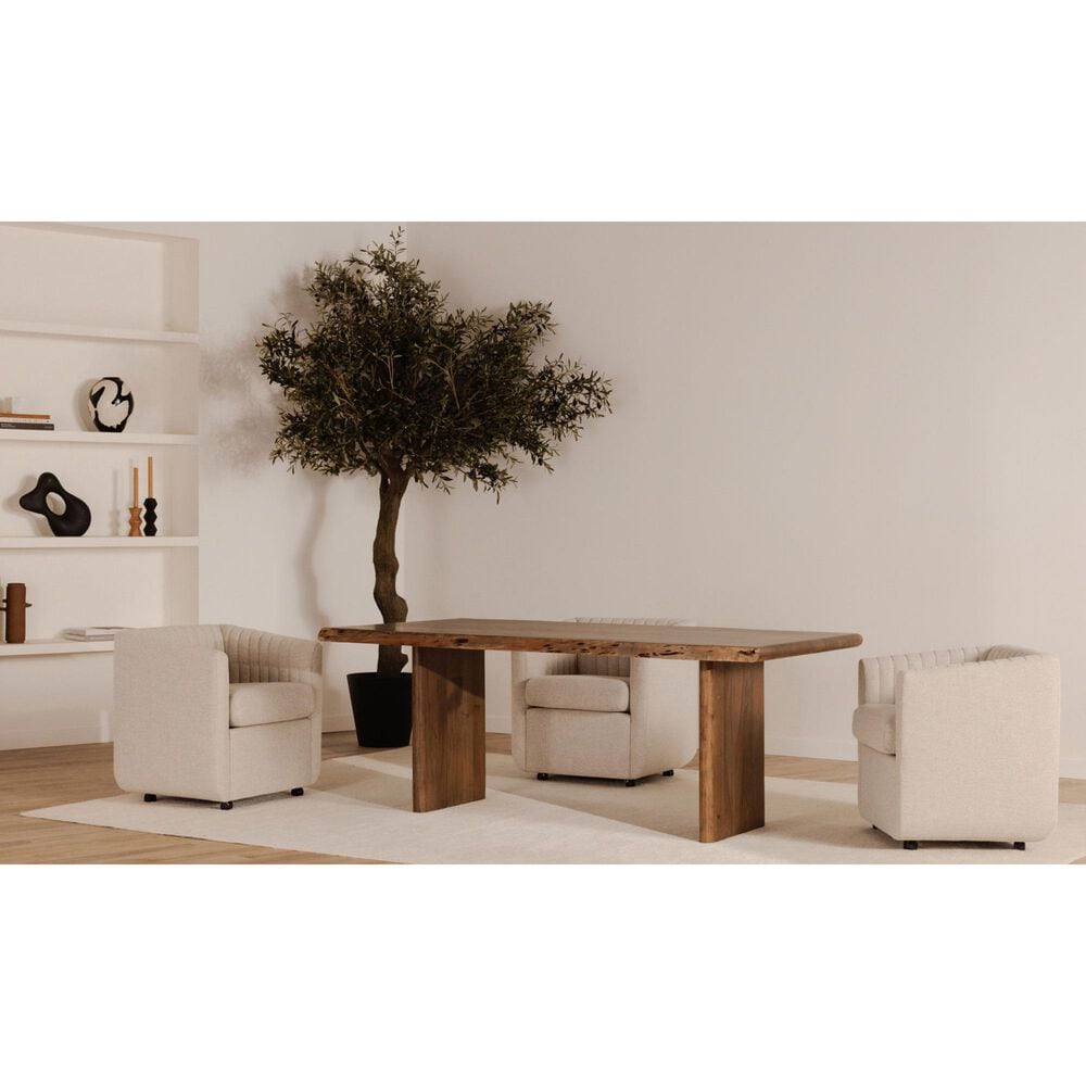 Moe's Home Collection Lila Small Dining Table Brown, , large