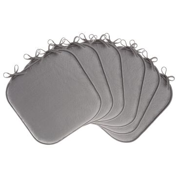 Timberlake Plush Chair Cushion in Gray (Set of 6), , large