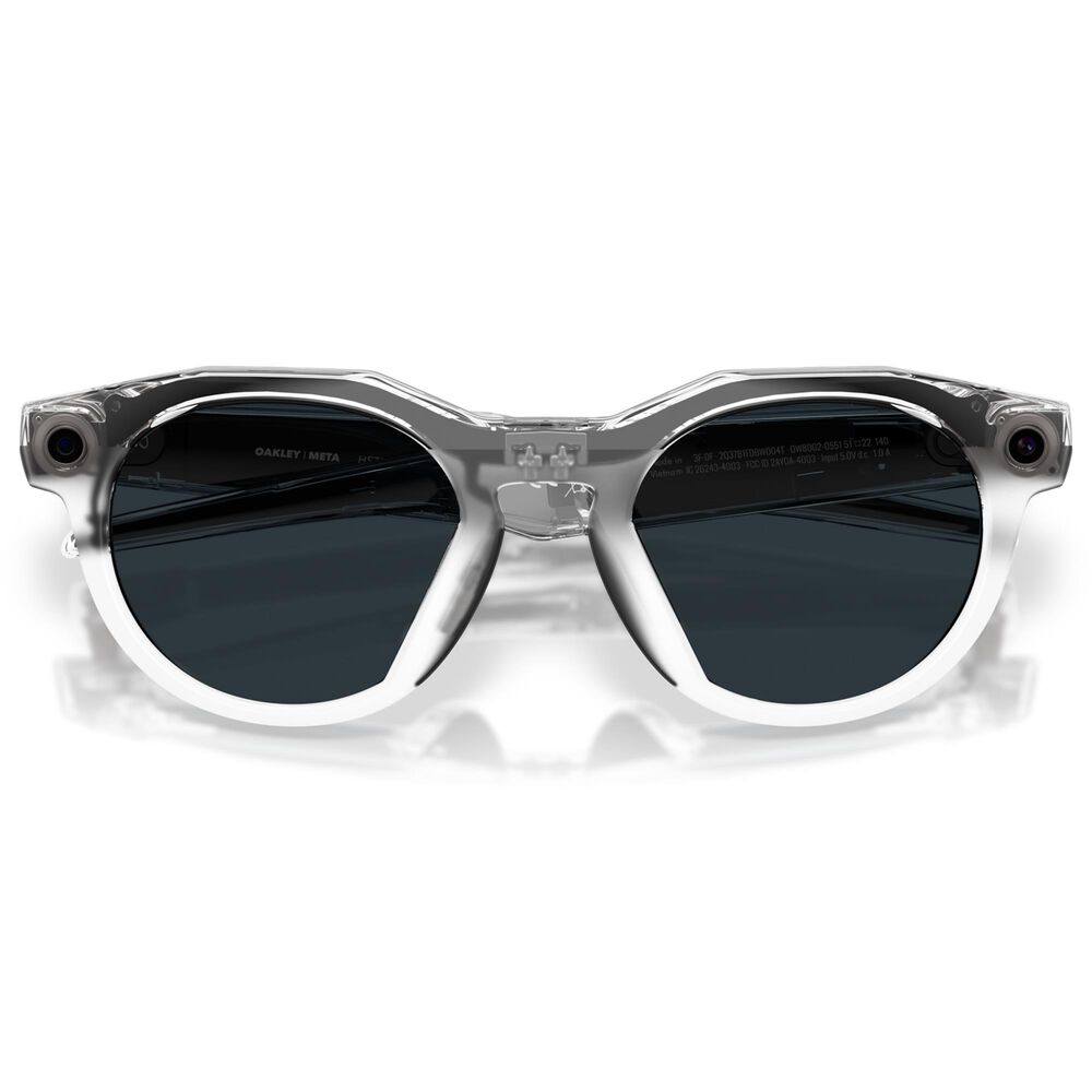 Oakley Sunglasses Meta HSTN Sunglasses with Transitions Grey Lenses in Clear, , large