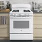 GE Appliances 5.0 Cu. Ft. Freestanding Gas Range in White, , large