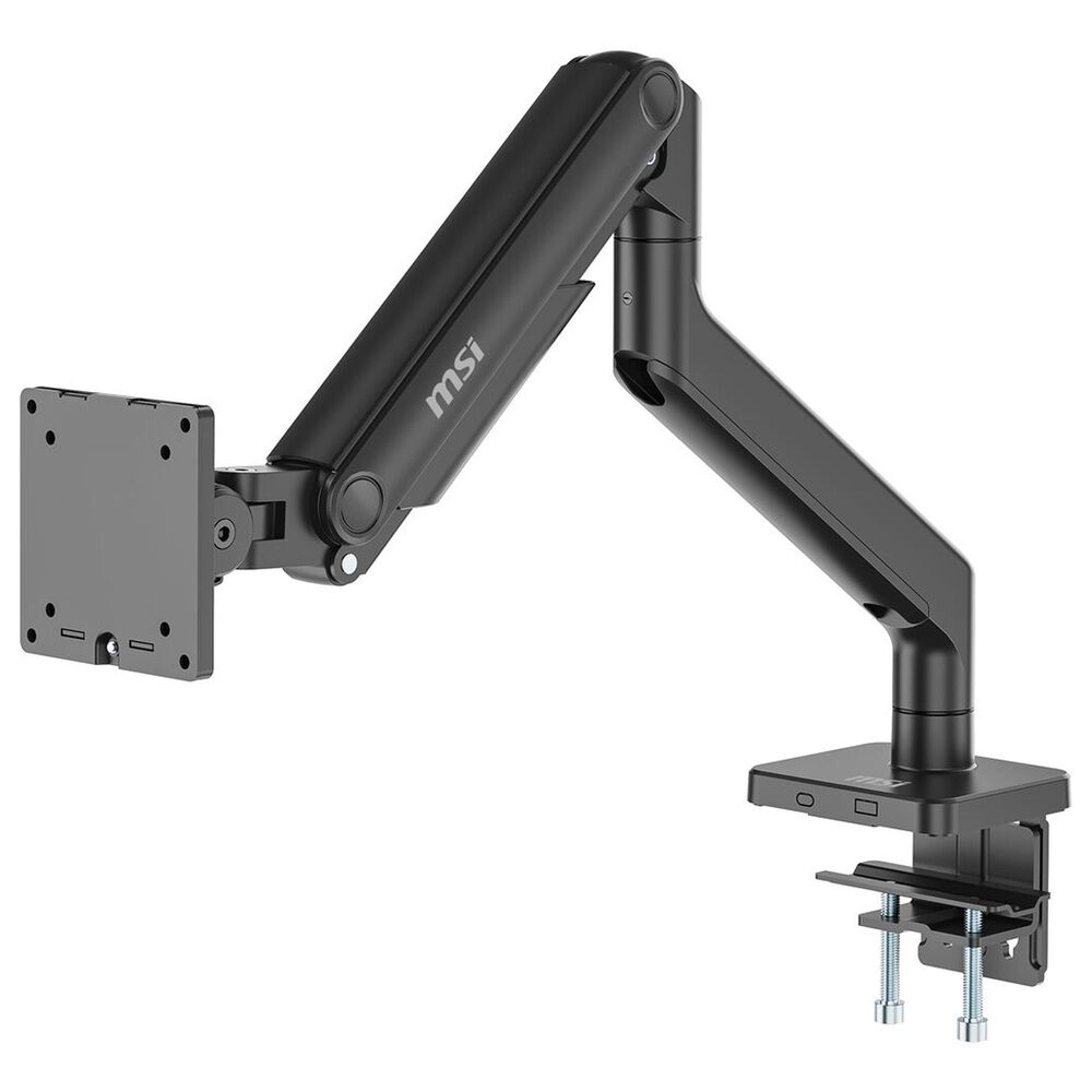 MSI Full-Motion Monitor Desk Mount for 17 to 49" Displays in Matte Black, , large