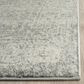 Safavieh Evoke EVK270Z 2"2" x 9" Silver and Ivory Runner, , large