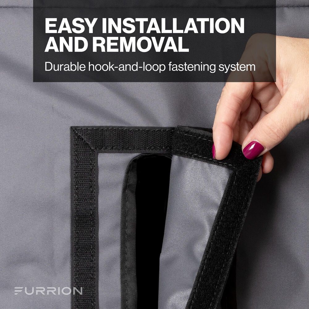 Furrion Aurora 43" Outdoor TV Cover in Grey, , large