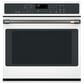 Cafe Handle Kit for Single Wall Oven in Brushed Black, , large