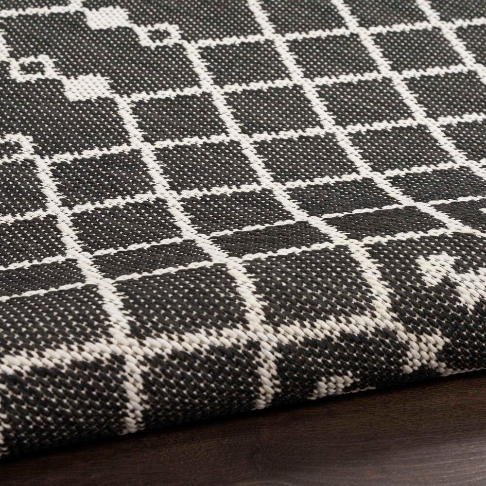 Nourison Positano Southwestern Black 8&#39; x 10&#39; Indoor/Outdoor Area Rug, , large