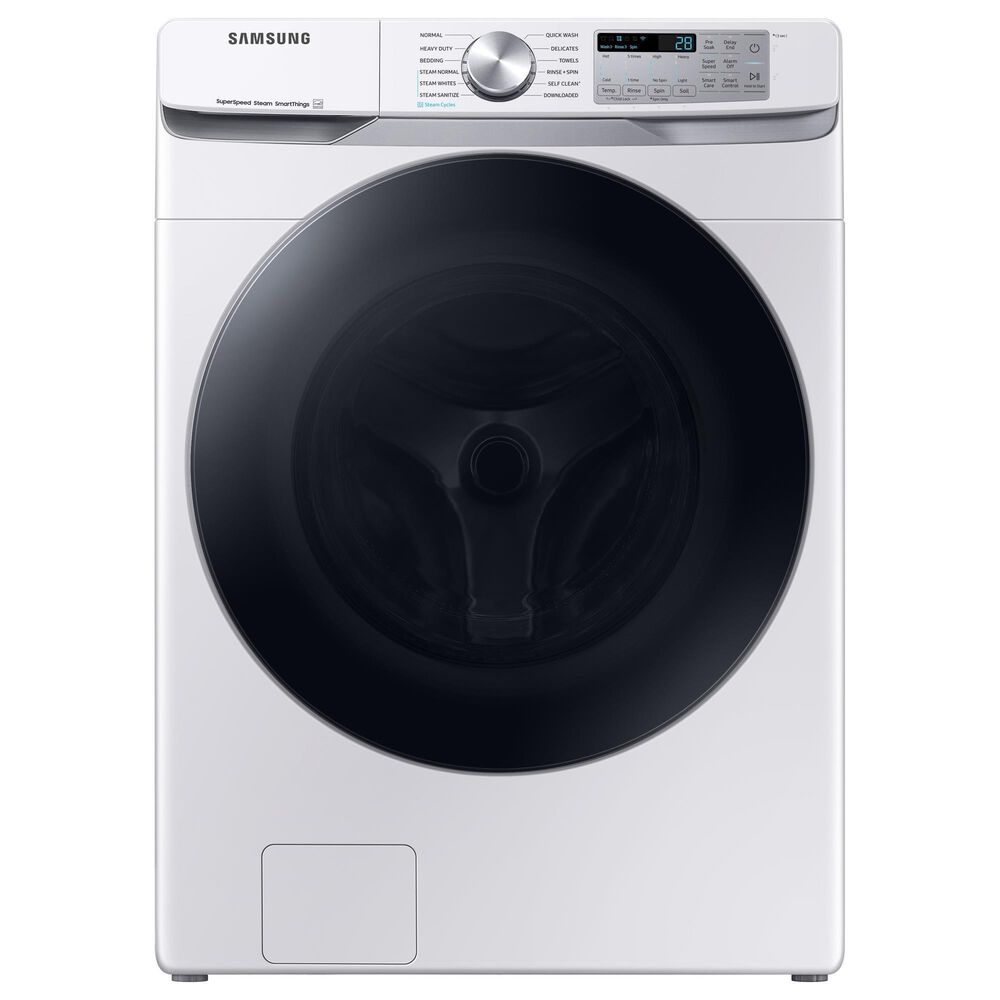 Samsung 4.5 Cu. Ft. Smart Front Load Washer with Super Speed Wash in White, , large