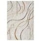 Nourison Glitz 7"10" x 9"10" Ivory, Pink, Gold and Blue Area Rug, , large