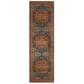 Safavieh Evoke EVK275C 2"2" x 13" Blue and Orange Runner, , large