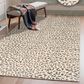 Radici USA Leopardo 10" x 14" Ivory Area Rug, , large