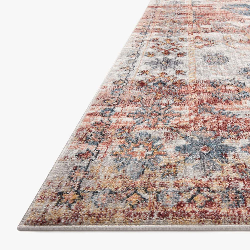 Loloi II Cassandra CSN-06 2&#39;6&quot; x 4&#39; Rust and Multicolor Area Rug, , large