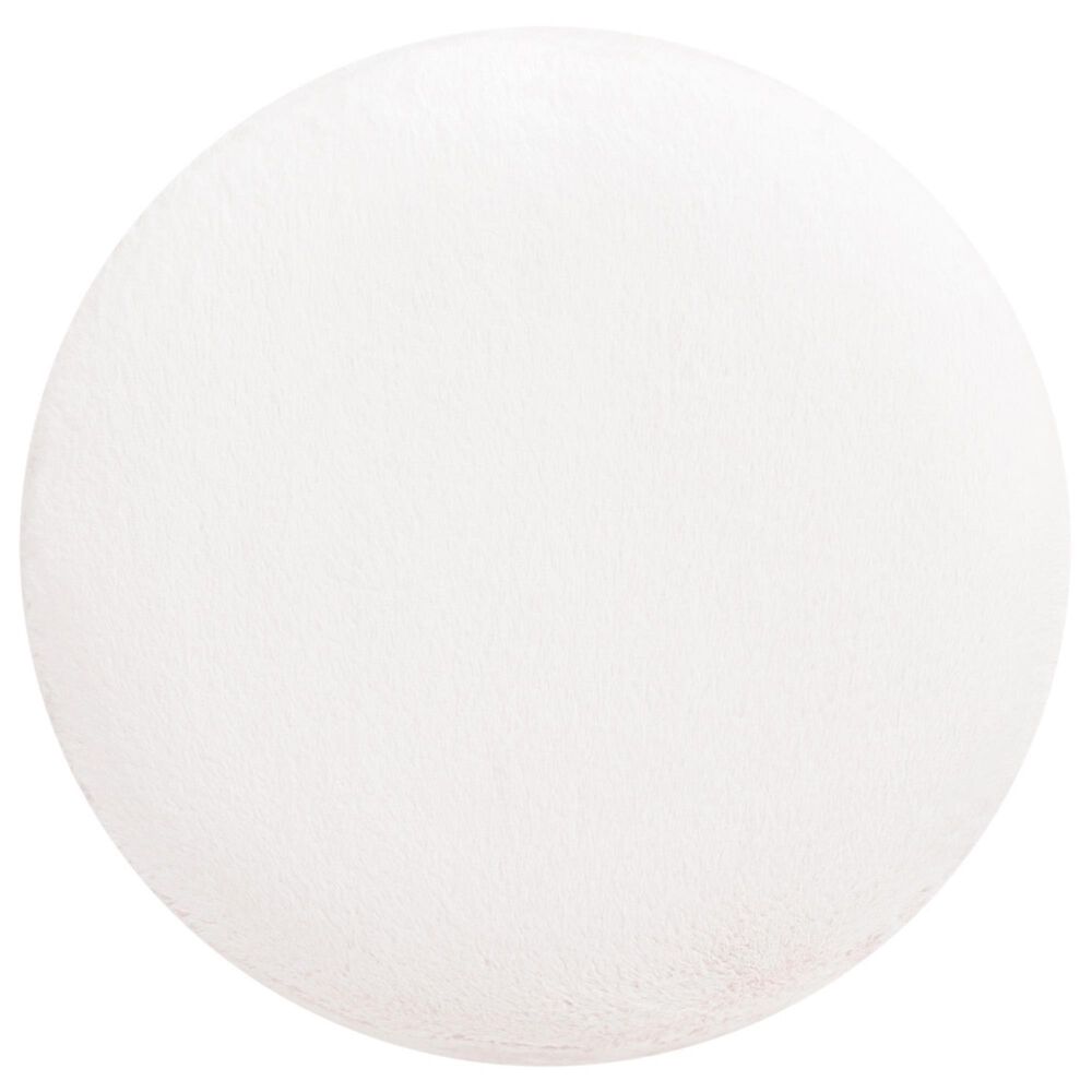 Jennifer Taylor Home Tilly Pouf in Cottontail White, , large