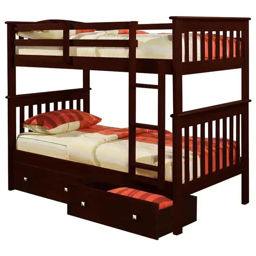 Forest Grove Dual Underbed Drawers in Cappuccino, , large