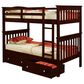 Forest Grove Dual Underbed Drawers in Cappuccino, , large