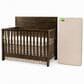 Eastern Shore Dovetail 2- Piece Nursery with Convertible Crib and Sealy Crib Mattress in Graphite, , large