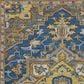 Amer Rugs Boho 7"6" x 9"6" Blue and Yellow Area Rug, , large