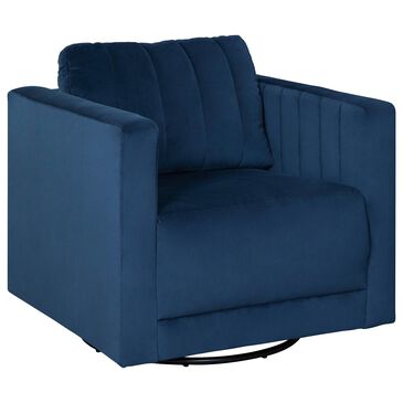 Signature Design by Ashley Enderlin Swivel Accent Chair in Ink, , large