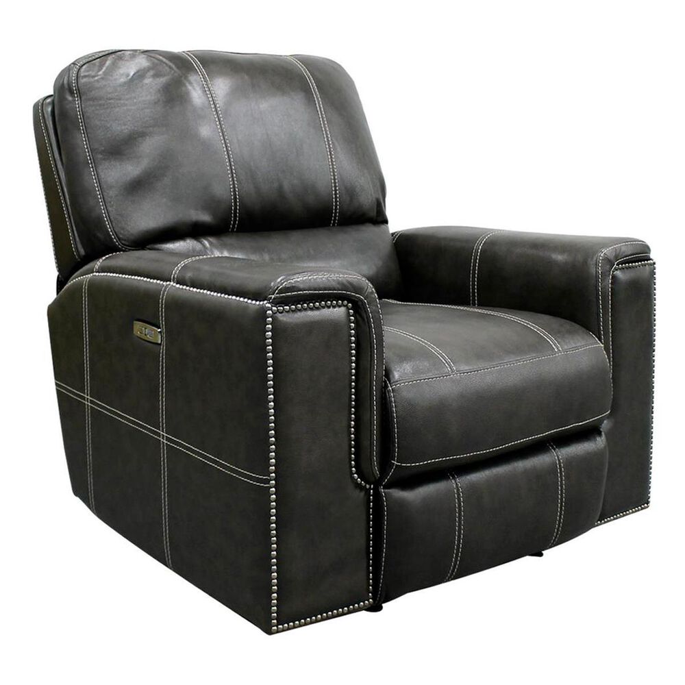 Simeon Collection Salinger Power Recliner with Headrest in Twilight, , large