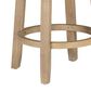 Linon Home Decor Morgan Swivel Counter Stool in Natural, , large