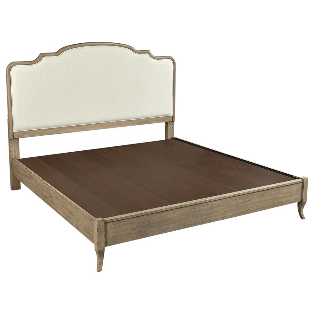 Riva Ridge Provence Queen Platform Bed in Patine, , large