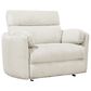 Simeon Collection Radius XL Power Glider Recliner in Mega Ivory, , large