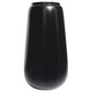 Maple and Jade 30" Tall Floor Decorative Vase in Polished Black, , large