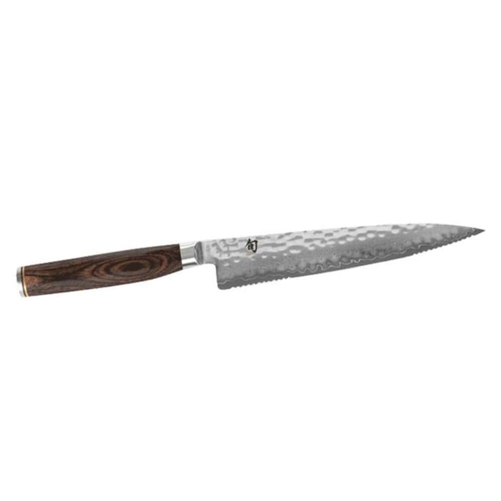 Shun 6.5" Premier Serrated Utility Knife, , large