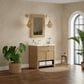 James Martin Vanities Solene 36" Single Bathroom Vanity in Seaside Oak with 3 cm Victorian Silver Quartz Top and Rectangular Sink, , large
