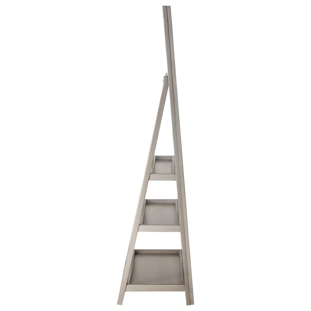 Ashley Evesen Floor Standing Mirror in Satin Silver, , large