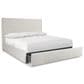 Bernhardt Sawyer Queen Upholstered Storage Bed in White, , large