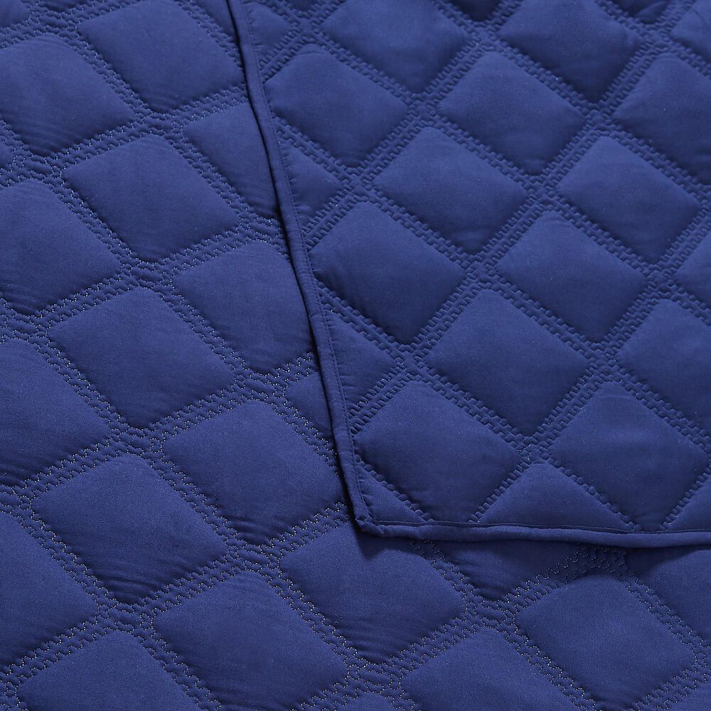 Pem America Truly Soft Everyday 2-Piece Twin XL Quilt Set in Navy, , large