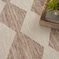 Nourison Positano Geometric Beige 7" x 10" Indoor/Outdoor Area Rug, , large