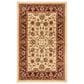 Safavieh Lyndhurst LNH215 3"3" x 5"3" Ivory and Red Area Rug, , large