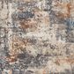 Surya Tuscany TUS-2325 Cream, Gray, Light Beige, Dusty Coral, Brown and Blue 12" x 15" Area Rug, , large
