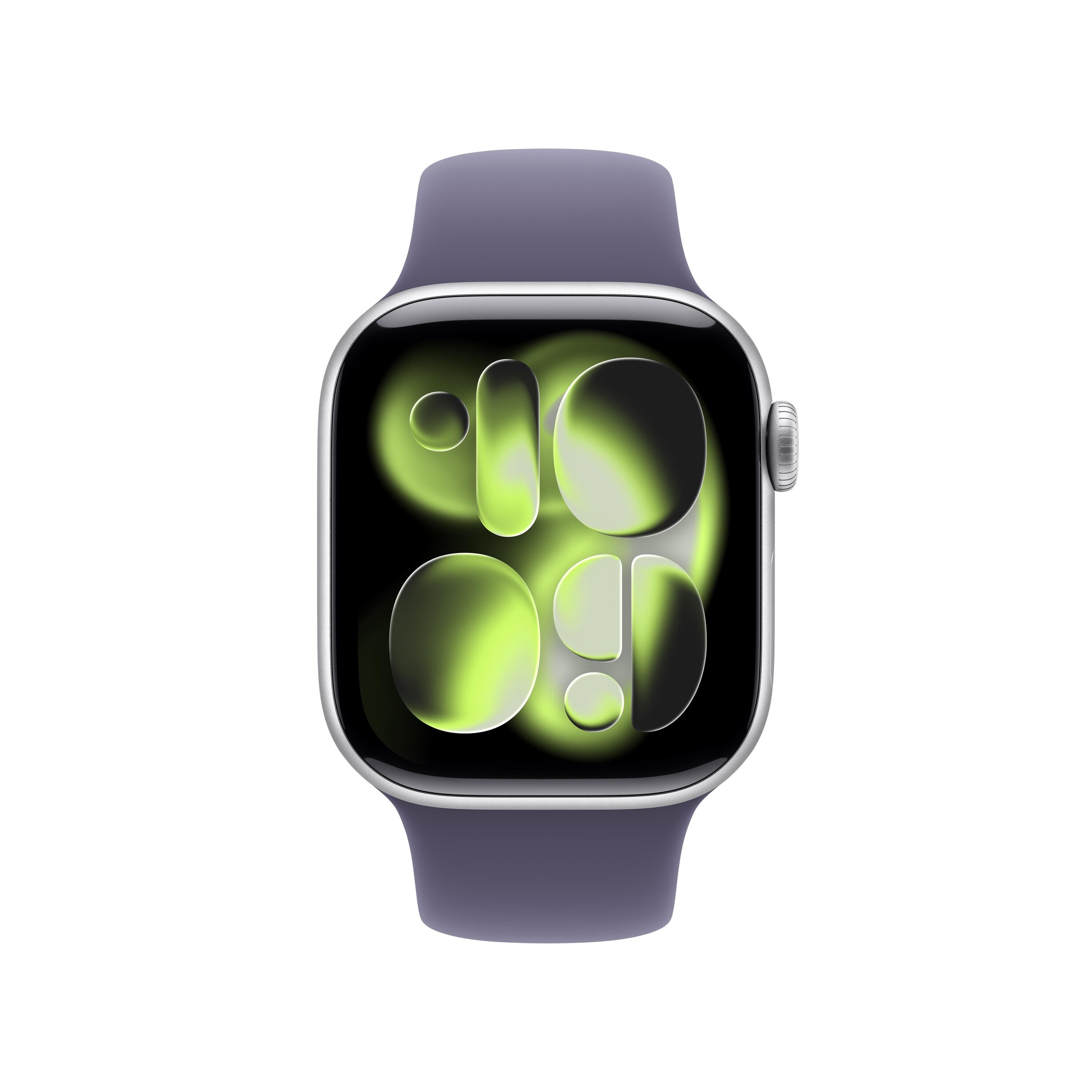 Apple Watch Series 11 (GPS) 42mm Silver Aluminum Case with Purple