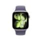 Apple Watch Series 11 (GPS) 42mm Silver Aluminum Case with Purple Fog Sport Band - M/L - Silver - (2025)(Pre-Order), , large
