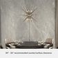 Hunter Jupiter Star 18-Light Pendant in Brushed Nickel, , large