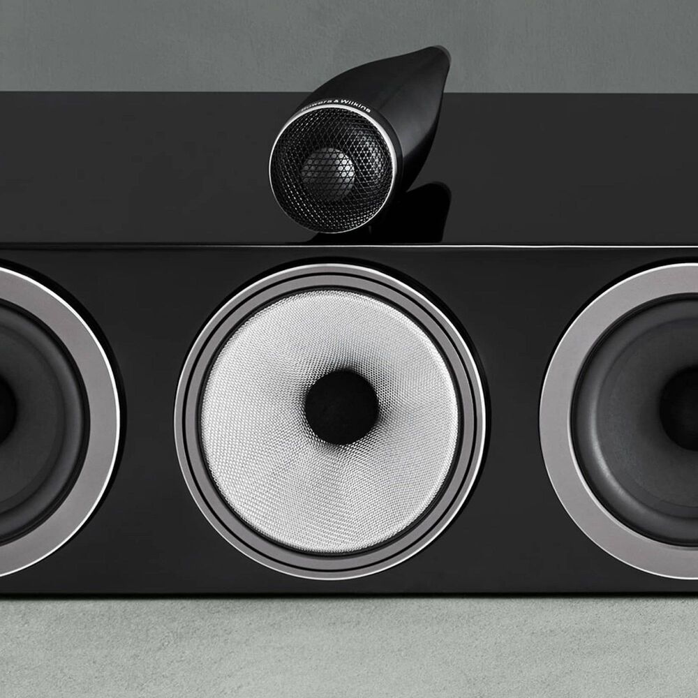 Bowers &amp; Wilkins 700 Series 3-Way Center Channel Speaker in Gloss Black, , large