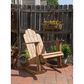 Linon Home Decor Adirondack Patio Rocking Chair in Acorn, , large