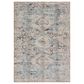 Jaipur Bequest Marquess 3" x 8" Citadel, Rainy Day, Otter, Forged Iron and Gray Mist Indoor/Outdoor Runner, , large