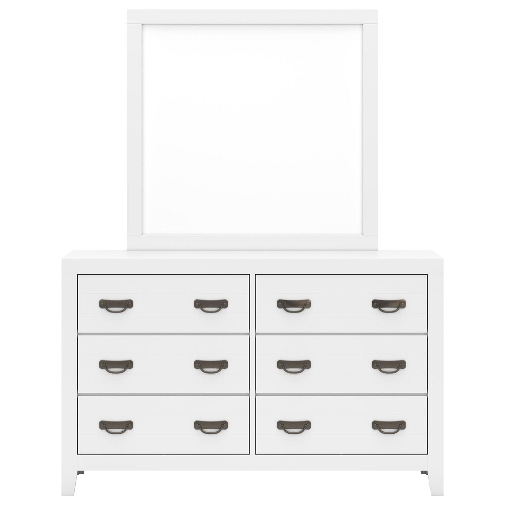 Ashley Binterglen 4-Piece Queen Panel Bedroom Set in White, , large